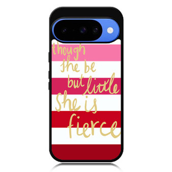 pink strip quotes Google Pixel 10 Case