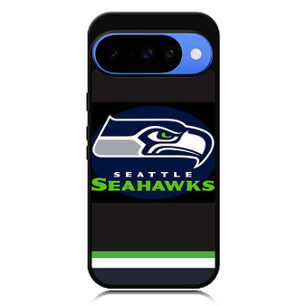 Seattle seahawks logo green strip Google Pixel 10 Case