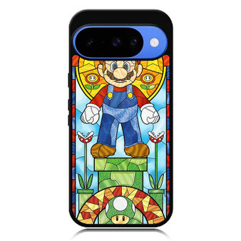 Super Mario Glass Art Google Pixel 10 Case