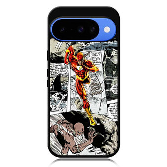 The Flash in Comic Google Pixel 10 Case