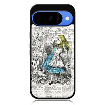 vintage book alice Google Pixel 10 Case