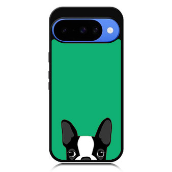 Watching Boston Terrier 2 Google Pixel 10 Case