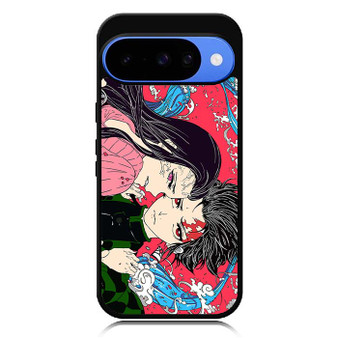 Demon Slayer Nezuko and Tanjiro Google Pixel 10 Case Demon Slayer Nezuko and Tanjiro Google Pixel 10 Case