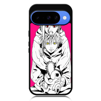 Denji Power and Pochita Google Pixel 10 Case