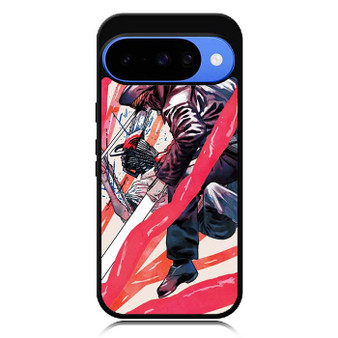 Denji VS Katana Man Cover Google Pixel 10 Case