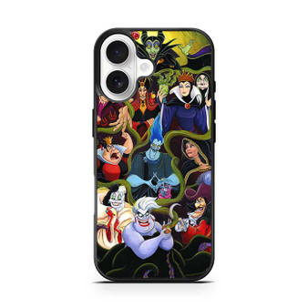 All Disney Villain Art iPhone 17 Case