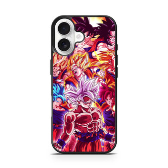 All Goku Transformations iPhone 17 Case