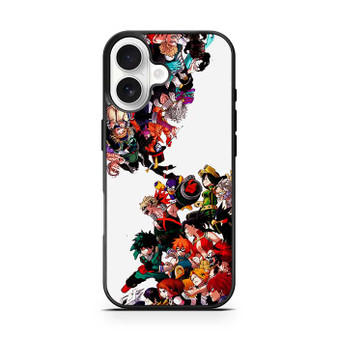 Bokuno hero academia and villain iPhone 17 Case