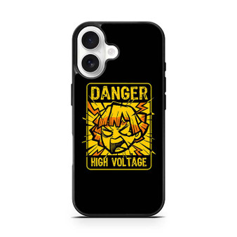 Danger zenitsu demon slayer iPhone 17 Case