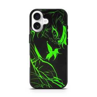 Demon Slayer Sanemi Shinazugawa Neon iPhone 17 Case