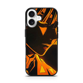 Demon Slayer Zenitsu Agatsuma Neon iPhone 17 Case