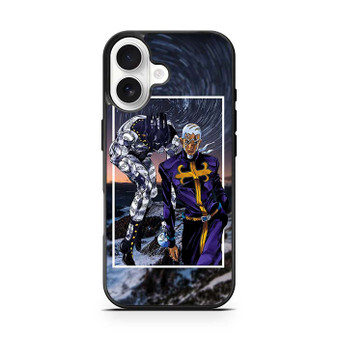 Jojo Pucci and Stand Enrico iPhone 17 Case