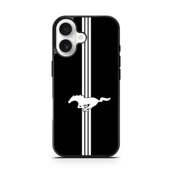 Mustang signature logo iPhone 17 Case