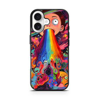 Psychedelic Rick and Morty iPhone 17 Case