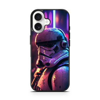 Star Wars Stormtrooper Neon iPhone 17 Case