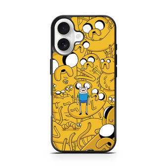 Adventure Time Jake Collage iPhone 17 Case Adventure Time Jake Collage iPhone 17 Case