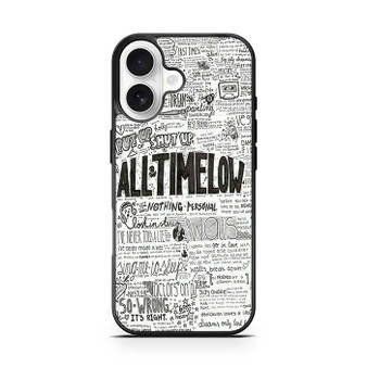 All Time Low Lyrics iPhone 17 Case