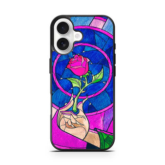 beauty and the beast rose iPhone 17 Case