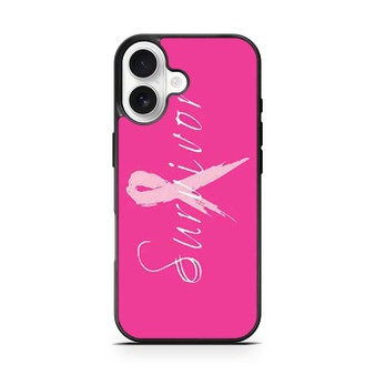 Breast Cancer survivor pink iPhone 17 Case