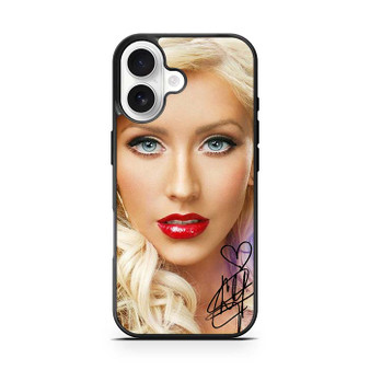 Christina Aguilera Red Lips iPhone 17 Case