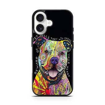 Dog Abstract Pitbull iPhone 17 Case
