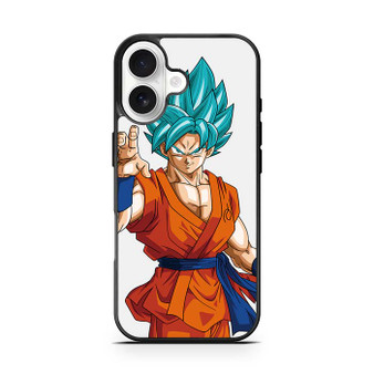 Dragonball Z Son Goku saiyan Blue 1 iPhone 17 Case