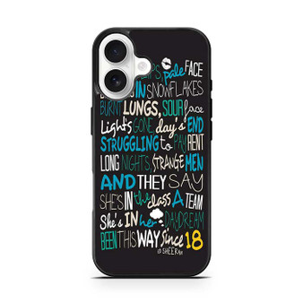 Ed Sheeran Quotes 3 iPhone 17 Case