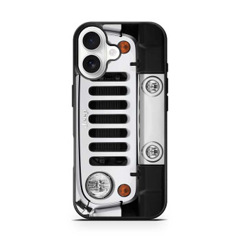 Jeep Wrangler White iPhone 17 Case