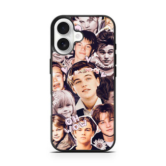 Lenardo Di Caprio Young Collage iPhone 17 Case