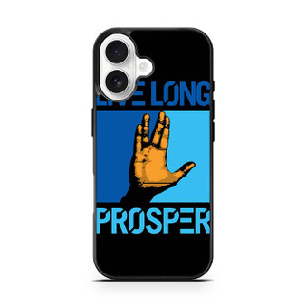 Live Long Prosper hand star trek iPhone 17 Case