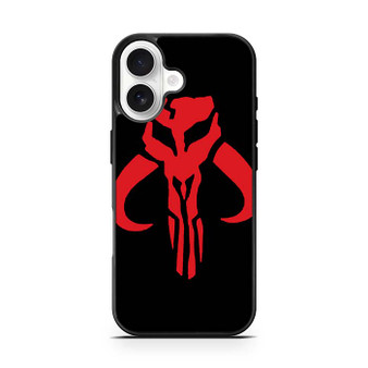 Mandalorian Skull Boba Fett iPhone 17 Case