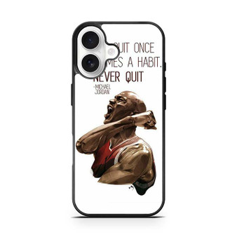 Michael Jordan Quotes iPhone 17 Case