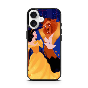 Mix Disney beast and snow white iPhone 17 Case