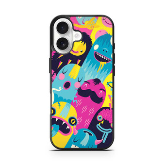Monsters Doddles iPhone 17 Case