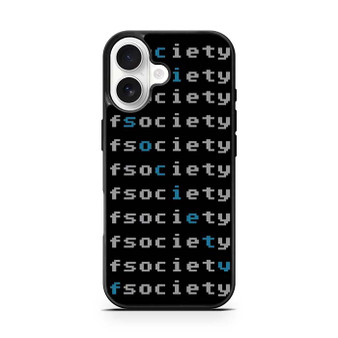 Mr Robot Fsociety iPhone 17 Case