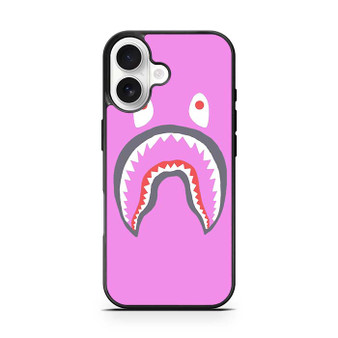 Pink Bape Shark iPhone 17 Case
