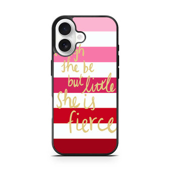 pink strip quotes iPhone 17 Case