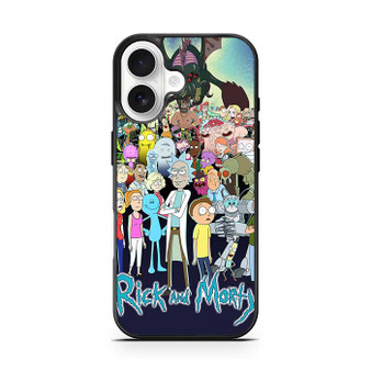 Rick And Morty All Character iPhone 17 Case