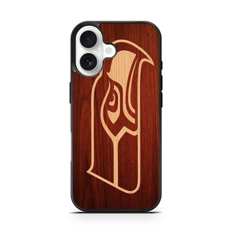 seahawk wood iPhone 17 Case