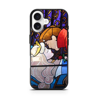 sleeping beauty and her castle iPhone 17 Case