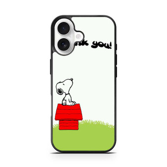 Snoopy Thank You iPhone 17 Case