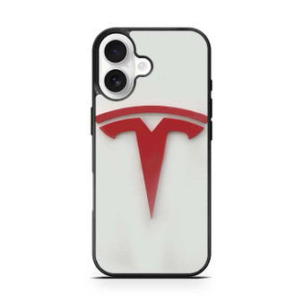Tesla Logo 1 iPhone 17 Case