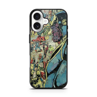 Thanos Comic Pattern iPhone 17 Case