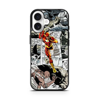 The Flash in Comic iPhone 17 Case