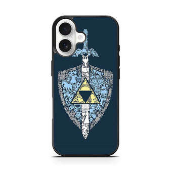 The Legend of Zelda Sword and Shield iPhone 17 Case
