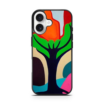 tree painting iPhone 17 Case