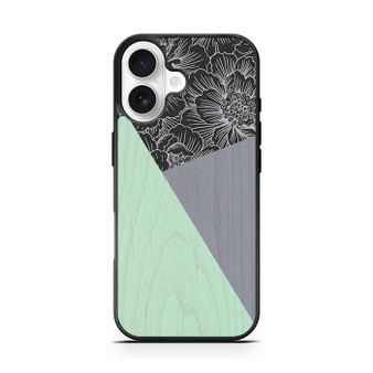 Wood Floral 1 iPhone 17 Case