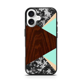 Wood Floral 2 iPhone 17 Case