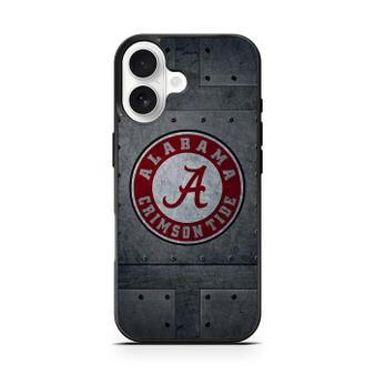 Albama Crimson Tide Metal iPhone 17 Case