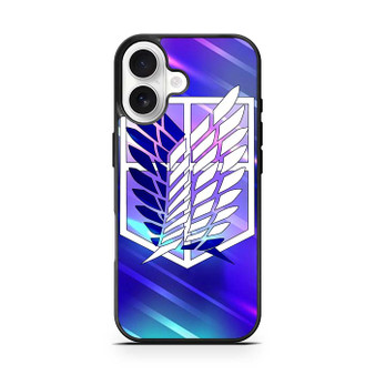 Attack on Titan Survey Corps logo iPhone 17 Case